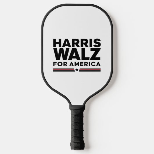 Harris walz für Amerika Pickleball Schläger (Vorderseite)