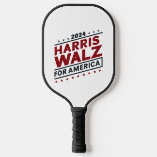 Harris walz für Amerika Pickleball Schläger