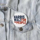 Harris/Walz für den People-Button Button (Beispiel)