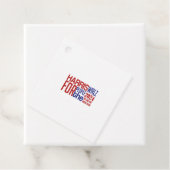 Harris Walz Geschenkanhänger (Beispiel)