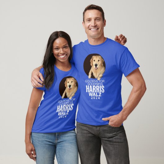 Harris/Walz Goldens for Goodness tee (Unisex)