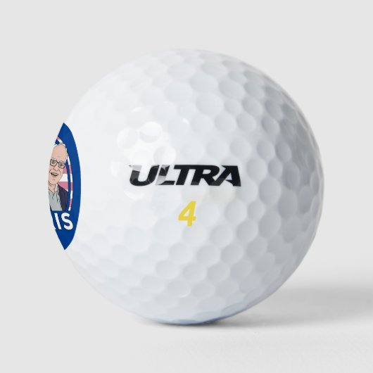 Harris Walz Golfball (Logo)