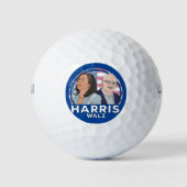 Harris Walz Golfball (Vorderseite)