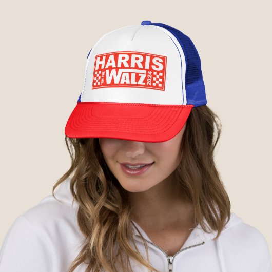Harris / Walz Hat Truckerkappe (Beispiel)