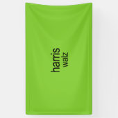 Harris Walz ist Brat Banner (Vertikal)