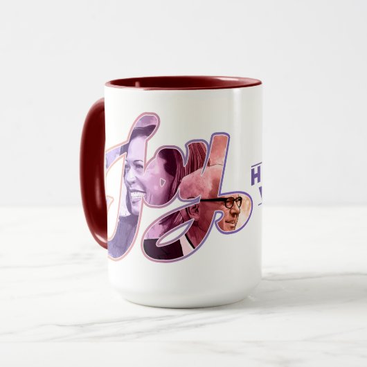 Harris Walz Joy Tasse (Vorderseite Links)