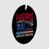 Harris Walz Kamala Harris 2024 Tim Walz Ornament (Vorderseite)