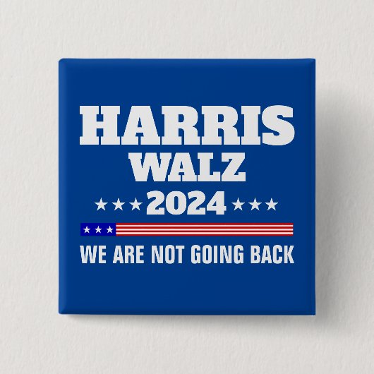 Harris Walz Kampagne 2024 Button (Vorderseite)
