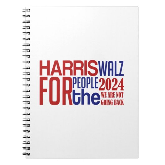 Harris Walz Notizblock (Vorderseite)