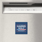 Harris Walz. Offensichtlich. Kamala Harris Tim Wal Magnet (In Situ (Geschirrspüler))