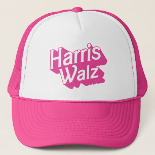Harris Walz Pink Truckerkappe