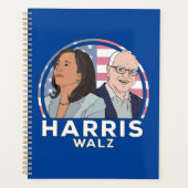 Harris Walz Planer (Vorderseite)