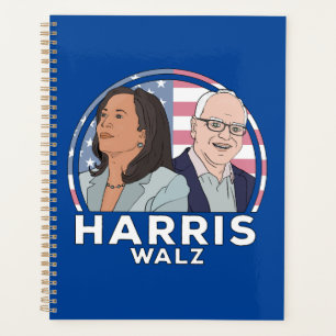 Harris Walz Planer