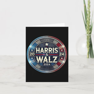 Harris Walz Präsident der Präsidentschaftswahl 202 Karte
