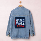 Harris Walz Präsidentschaftswahl 2024 Jeansjacke (Hangar)