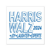 Harris Walz Präsidentschaftswahl 2024 Permastempel (Design)