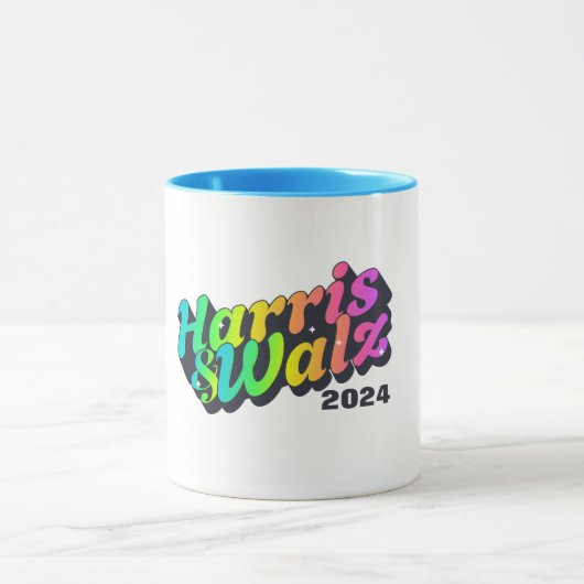 Harris & Walz Rainbow Tasse (Zentrum)