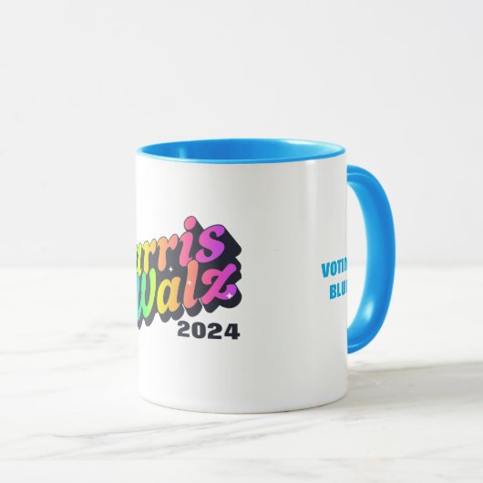Harris & Walz Rainbow Tasse (VorderseiteRechts)