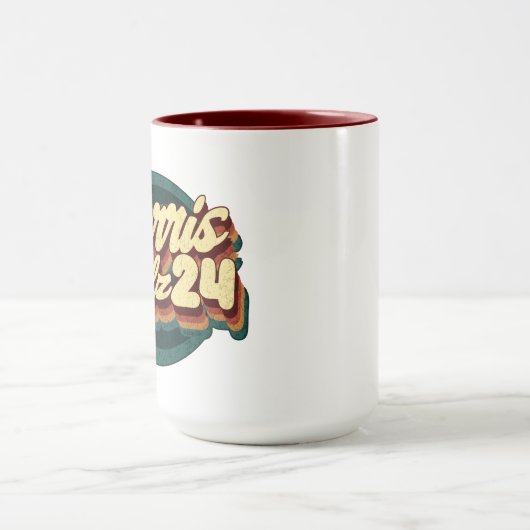 Harris Walz Retro Tasse (Zentrum)
