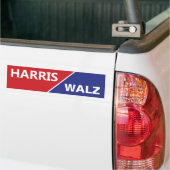 Harris / Walz RWB1 Autoaufkleber (Auf Lkw)