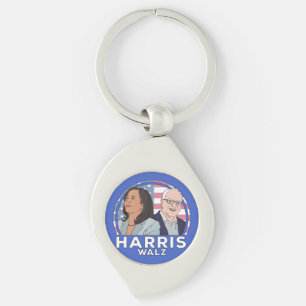 Harris Walz Schlüsselanhänger