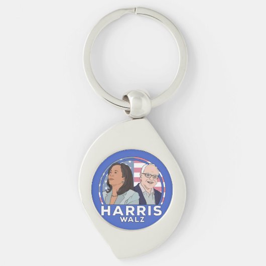 Harris Walz Schlüsselanhänger (Vorderseite)