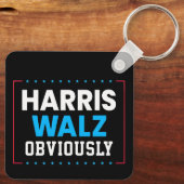 Harris Walz Schlüsselanhänger (Rückseite)