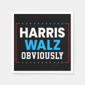 Harris Walz Serviette (Vorderseite)