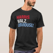 Harris Walz T-Shirt (Vorderseite)