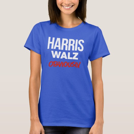 Harris Walz T-Shirt (Vorderseite)