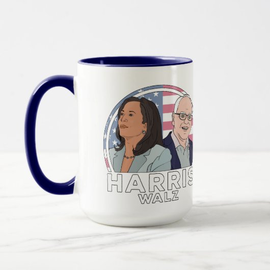 Harris Walz Tasse (Links)