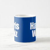 Harris Walz Text Kaffeetasse (Mittel)