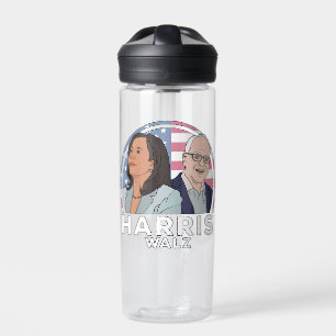 Harris Walz Trinkflasche