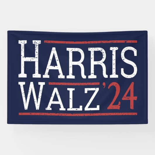 Harris Walz Wahl 2024 I Banner (Horizontal)