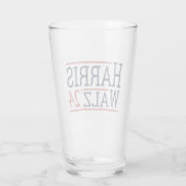 Harris Walz Wahl 2024 I Glas (Rückseite)