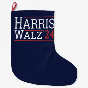 Harris Walz Wahl 2024 I Großer Weihnachtsstrumpf