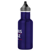 Harris Walz Wahl 2024 III Edelstahlflasche (Rechts)