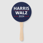 Harris Walz Wahl 2024 III Fächer (Rückseite)