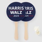 Harris Walz Wahl 2024 III Fächer (Vorne und Hinten)