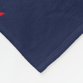 Harris Walz Wahl 2024 III Fleecedecke (Ecke)