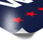 Harris Walz Wahl 2024 III Fotodruck (Ecke)