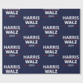 Harris Walz Wahl 2024 III Geschenkpapier (Flach)