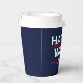 Harris Walz Wahl 2024 III Pappbecher (Rechts)