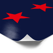 Harris Walz Wahl 2024 III Poster (Ecke)