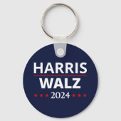 Harris Walz Wahl 2024 III Schlüsselanhänger (Vorderseite)