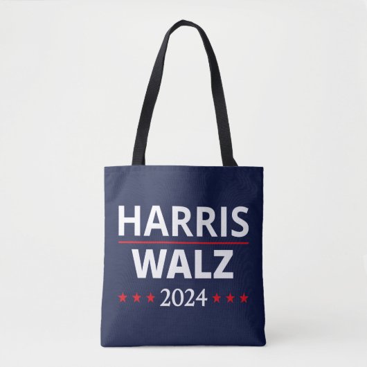 Harris Walz Wahl 2024 III Tasche (Vorderseite)