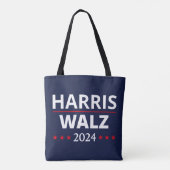 Harris Walz Wahl 2024 III Tasche (Rückseite)