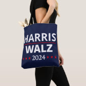 Harris Walz Wahl 2024 III Tasche (Von Nahem)