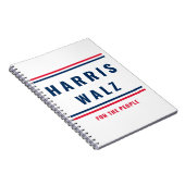 HARRIS WALZ - WAHL 2024 NOTIZBLOCK (Rechte Seite)