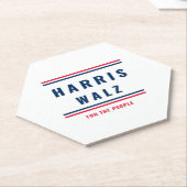 HARRIS WALZ - WAHL 2024 UNTERSETZER (angewinkelt)